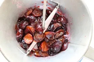 Confiture-gelée de prunes : etape 25