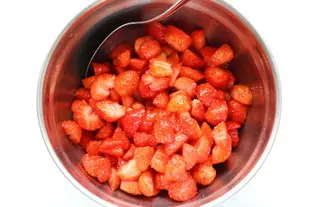 Mousse de fraises au mascarpone : etape 25