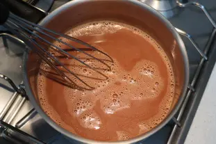 Crème menthe et chocolat : etape 25