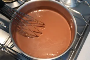Crème menthe et chocolat : Photo de l'étape 7