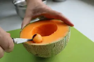 Melon-menthe : etape 25