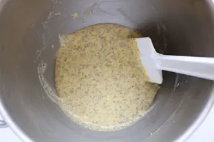 Cake citron-graines de pavot : etape 25