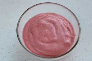 Fromage blanc glacé aux fraises : etape 25