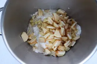 Cookies moelleux aux pommes : Photo de l'étape 1