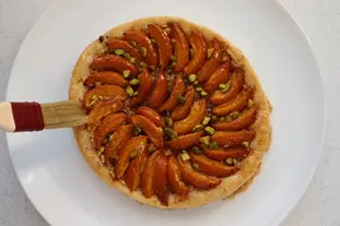 Tarte croustillante abricot et pistache : etape 25