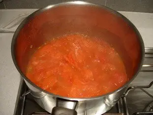 Haricots aux tomates