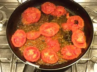 Oeufs aux tomates : Photo de l'étape 7