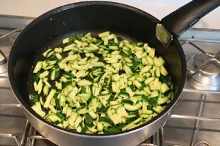 Clafoutis de légumes : etape 25