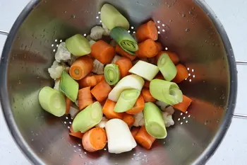 Légumes rôtis au thym, sauce verte : etape 25