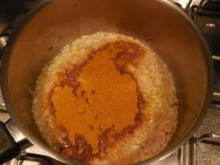 Curry de choux-fleur : etape 25