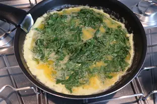 Omelette à l'oseille