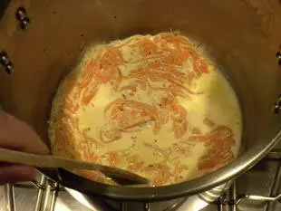 Spaghettis au saumon fumé : Photo de l'étape 7