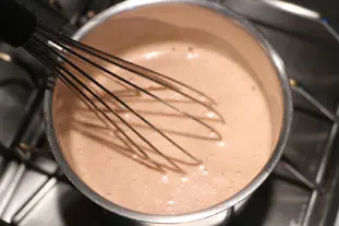 Crème maïzena au chocolat : etape 25