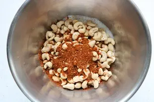 Noix de cajou grillées aux épices : etape 25