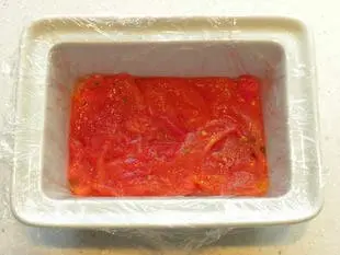 Terrine de tomates aux fromages frais : etape 25