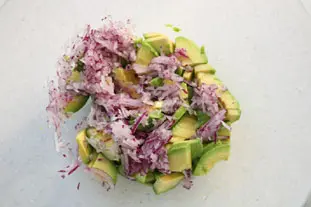 Salade mexicaine : etape 25