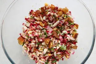 Salade d'endives rouge de bistrot : etape 25