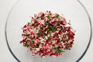 Salade d'endives rouge de bistrot : etape 25