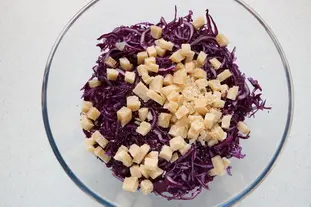 Salade de chou rouge de Nanou