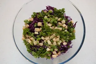 Salade de chou rouge de Nanou : etape 25