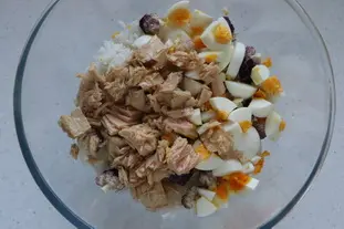 Salade de riz et brocoli du Cap : etape 25