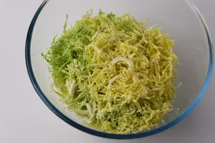 Salade de chou "bistrot" : etape 25