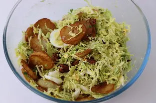 Salade de chou "bistrot" : etape 25