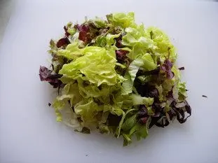 Salade mélangée : etape 25