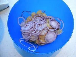 Salade tiède de pommes de terre et artichauts violets : etape 25