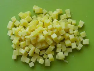 Salade cubique : etape 25