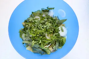 Salade indienne : etape 25
