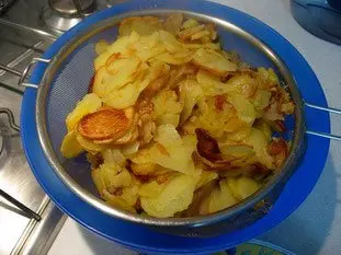 Tortilla de pommes de terre : etape 25