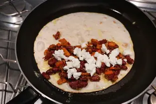 Tortillas au potimarron et haricots rouges : etape 25