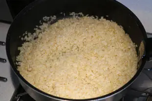 Moules au riz noir : etape 25
