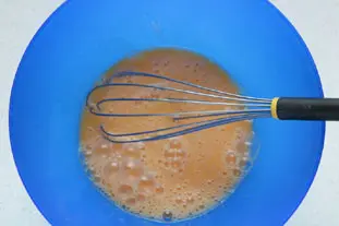 Oeufs brouillés aux langoustines et pointes d'asperges : etape 25
