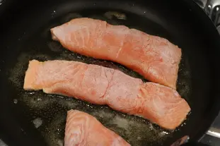 Filet de saumon meunière : etape 25