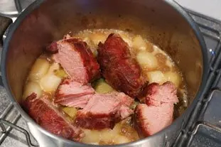 Rôti de porc à la sauge, cuit au sac : etape 25