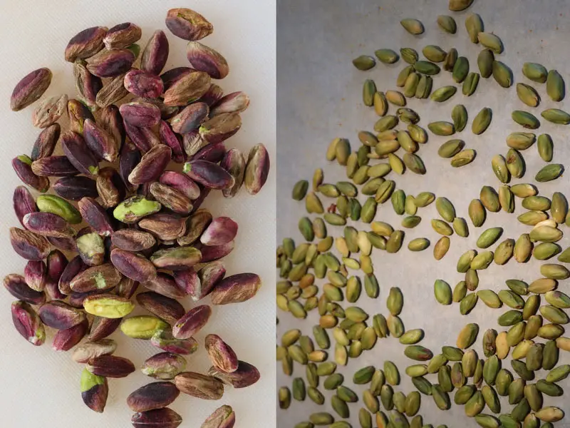 Comment éplucher (monder) des pistaches